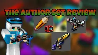 The Author Set is FINALLY Back for after 2 years in Pixel Gun 3D ( Early Review )