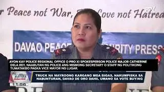 120 firearms, nakumpiska sa Davao Region sa nagpapatuloy na Comelec gun ban