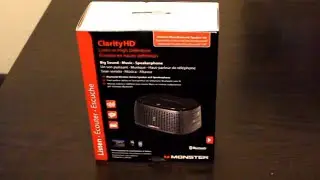 Monster Clarity HD Bluetooth Wireless Speaker Unboxing and Audio Test