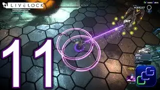 Livelock PC 4K Walkthrough - Part 11 - HEX Campaign 2. 6: Eye Of The Storm (Hard)