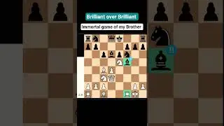 5 Brilliant moves ‼️🌟 chess.com #chess #brilliantmove #rooksacrifice #knight #bishop