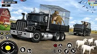 Realistic Animal Transportation Truck Game 🦁🚚 | Safe Animal Delivery | Simulator