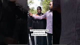 Charles Kangwana finally graduates from KIMC #goviral #trendingshorts #trending #trend