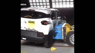 #Tata Punch scored 5⭐️Safety Rating in Gncap Crash Test Become Indias safest car Now #shorts #reels