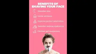 How I shave my face, easy derma plane