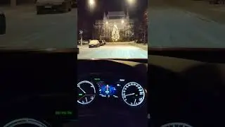 Christmas Eve driving in Turku, Finland #Shorts