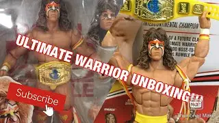 WWE ELITE ROYAL RUMBLE ULTIMATE WARRIOR UNBOXING!!!