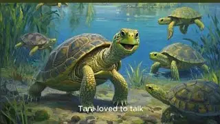 Tara the Talking Turtle l Moral Story For Kids l Bed time story for kids