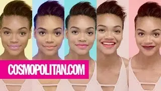 1 Woman, 5 Bold Lip Colors | Cosmopolitan + Revlon