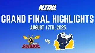 2025 Grand Final Game 2 Highlights: Botany Swarm vs. SkyCity Stampede - NZIHL 17th of August, 2025
