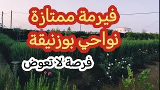 📢🗣️فيرمة ممتازة تيتر نواحي بوزنيقة 📢🗣️هده المنطقة فيها الطلب اكثر من العرض😉لي مهتم مايضيعش الفرصة