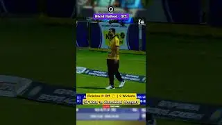 Nikhil Rathod Finishes It Off 💥 | 2 Wickets vs Ahmedabad Avengers | Qualifier 2 | Match 30 | GCL 1 🦁