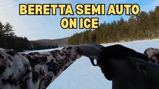 Skeet Shooting on a Frozen Lake | Crown Land Ontario