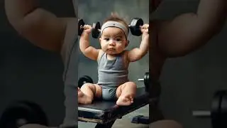 strong baby working out. #baby #workoutmotivation #workout #cute #cutebaby