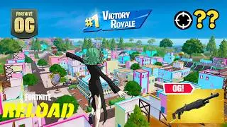 OG Fortnite Reload | *NEW* TERRIBLE TORNADO SKIN | High Kill Gameplay | PS5 Controller