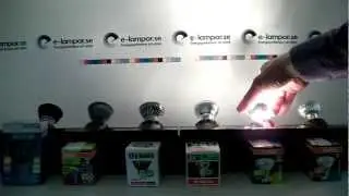 Test av l&aring;genergilampor | LED | Halogen | GU10