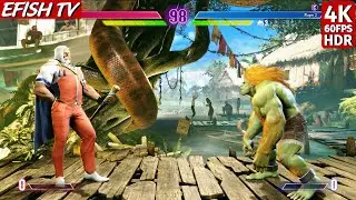JP vs Blanka (Hardest AI) - Street Fighter 6