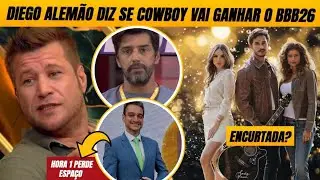 🚨 Novela sertaneja não empolga + Hora 1 perde espaço + Alemão diz se Cowboy vai ganhar o BBB26