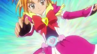 [1080p] Precure Spiral Heart Splash! (Cure Bloom & Cure Egret 2nd Attack)
