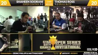 SCGINVI - Las Vegas - Round 12 - Shaheen Soorani vs Tom Ross