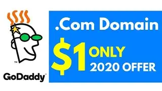 Godaddy Loot Offer - Buy .Com Domain At Just ₹69 (Biggest Offer For 2020) | $1 .Com Domain Coupon