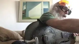 Slide Guitar Blues In Open D! Messiahsez Plays Slide Guitar Blues And Has Some Fun. What, fun???