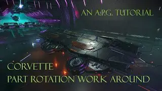 Corvette Part Rotation work around