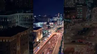 Downtown main road | The City View | #thecityview #city #cityview #views #world #4k #night