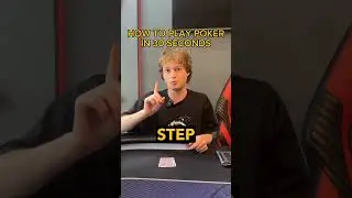 How to play Poker in 30 seconds #shorts #poker