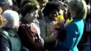Princess Diana on a Walkabout