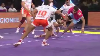 Ajay Kumar's top 4 raids in PKL-4