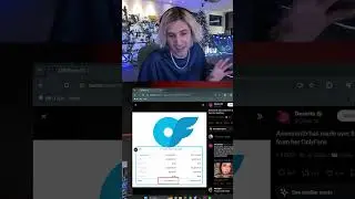 xQc Reveals Gender | | #xqc #amouranth  #shortsyoutube #twitchclips #shorts