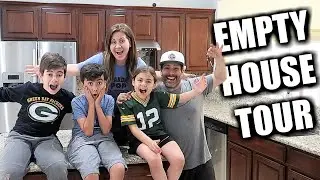 OUR EMPTY HOUSE TOUR | MOVING INTO OUR NEW HOUSE | MAKING OUR NEW HOUSE OUR HOME
