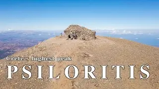 PSILORITIS - Hike to the top of Crete - 4k Drone