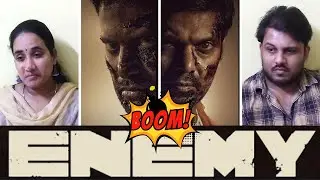 Enemy (Tamil)-Official Teaser- Mallu Guy & Tamil Gal Reaction| Vishal,Arya,Prakash Raj|Anand Shankar