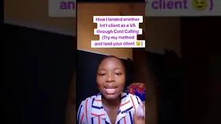 How to get a client through Cold Calling as a Virtual Assistant#dayinthelife #shotsvideo #fypyoutube