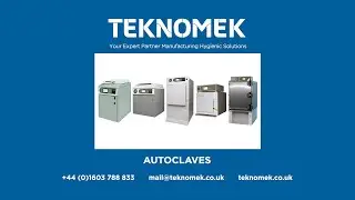 Autoclaves | Stainless steel hygienic furniture & equipment | Teknomek UK