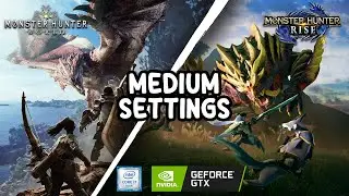 Monster Hunter: World and Rise | GTX1050 2GB + i7-7700HQ + 12GB RAM | Acer Nitro 5