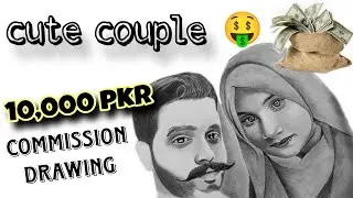 commission work drawing || realistic drawing tutorial 