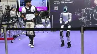 Noitom Robotics、モーションキャプチャースーツで Unitree G1を動かす - 国際ロボット展2025