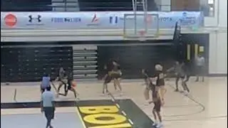 Maliyah Coleman Baltimore city college 10th grader at Bowie State University team camp
