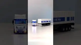 Testing a mini RC semi-truck&hellip; It&rsquo;s so fun!