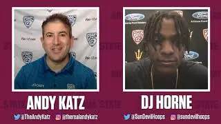 DJ Horne chats with Andy Katz about ASU's big win at Oregon and building momentum as a team