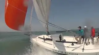 Levity J80 Downwind Sailing 20141028 SZ-HK part 4