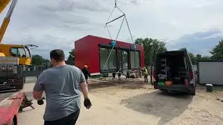 Imbisscontainer Imbiss Imbi&szlig; Container 
