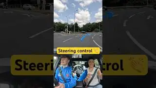 Steer gradually #driving #car #howto #learn #fyp #london #teacher