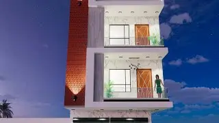21 x 41 modern house plan with car parking 861sqft house plan 95 gaj house plan 