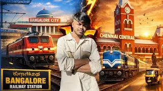 BANGALORE KSR RAILWAY TO CHENNAI CENTRAL |DOUBLE DECKER | YEAR END TRIP 2025