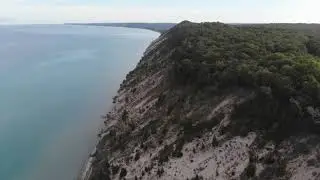Sleeping Bear Dunes Drone Video