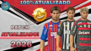 📢FINALMENTE PATCH V3 FOOTBALL LEAGUE 2026 BY DANI PLAYER GAMER!|TUDO ATUALIZOU!